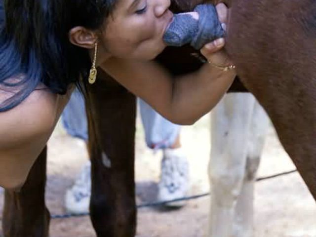 Конь щедро наполнил бабский ротик горячей спермой онлайн порнозоо фото для скачивания